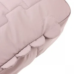 Sac à dos matelassé enfant croco rose