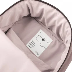 Sac à dos matelassé enfant croco rose