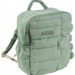 Sac à dos matelassé enfant croco vert