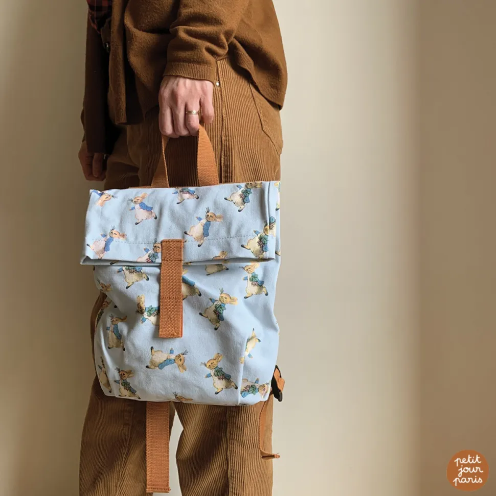 Sac à dos mini-coursier pierre lapin