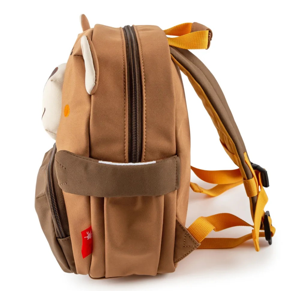 Sac à dos patte ours marron