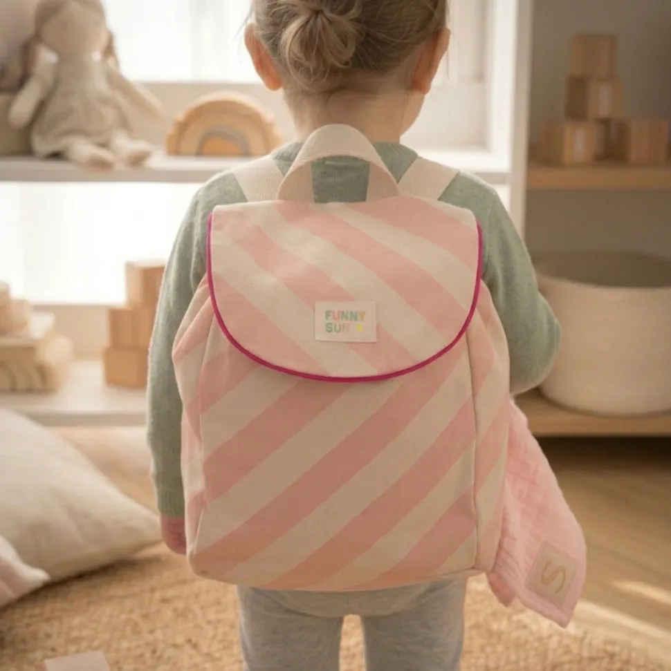 Sac à dos rose