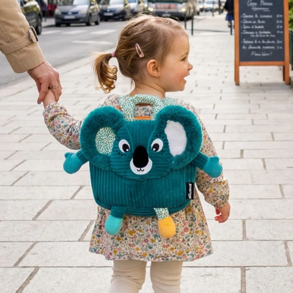 Sac à dos velours berlingos le koala