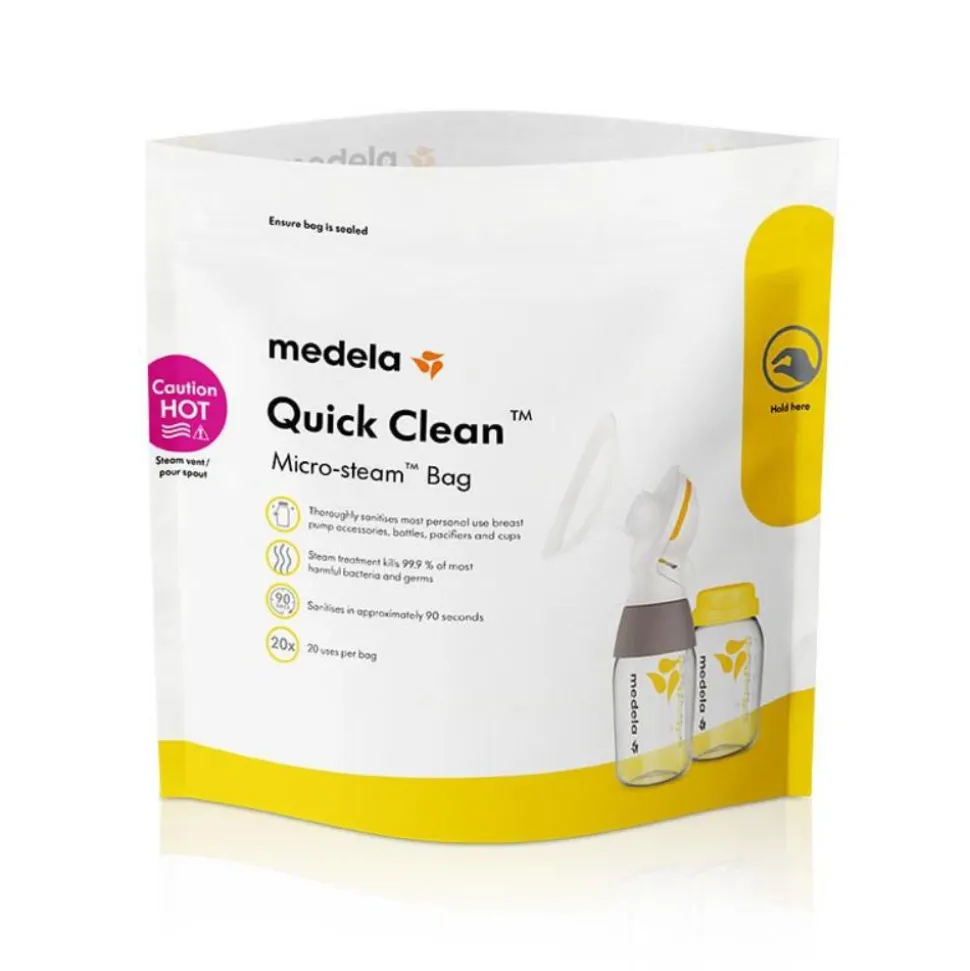 Sachets de stérilisation quick clean - lot de 5