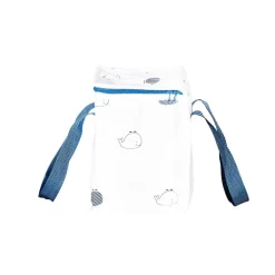 Sac isotherme bébé blue baleine