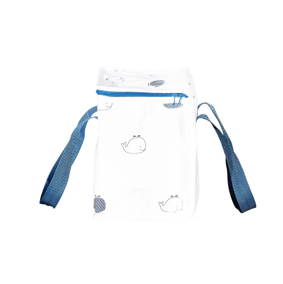 Sac isotherme bébé blue baleine
