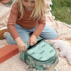 Sac isotherme enfant croco vert