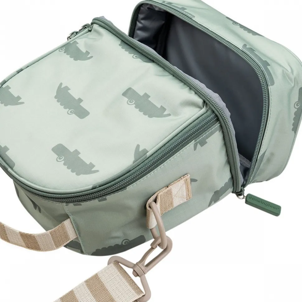 Sac isotherme enfant croco vert