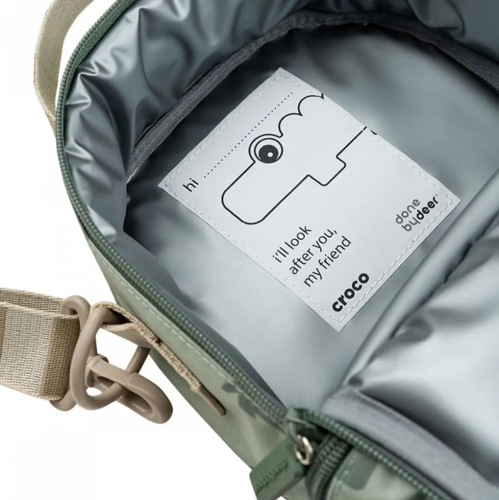 Sac isotherme enfant croco vert