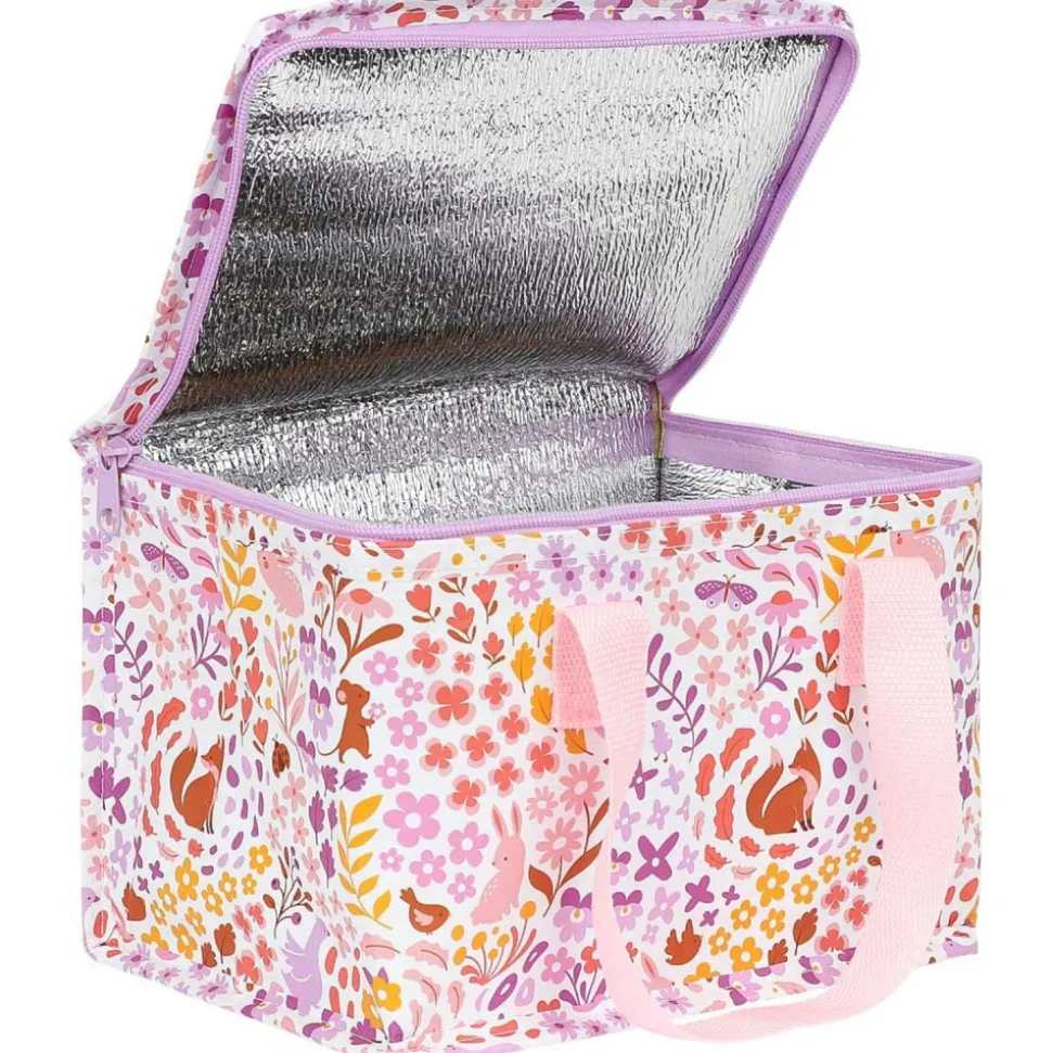 Sac isotherme enfant fleurs du jardin