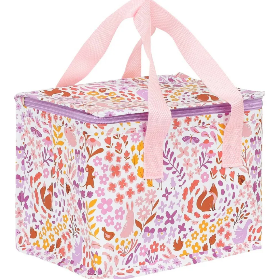 Sac isotherme enfant fleurs du jardin