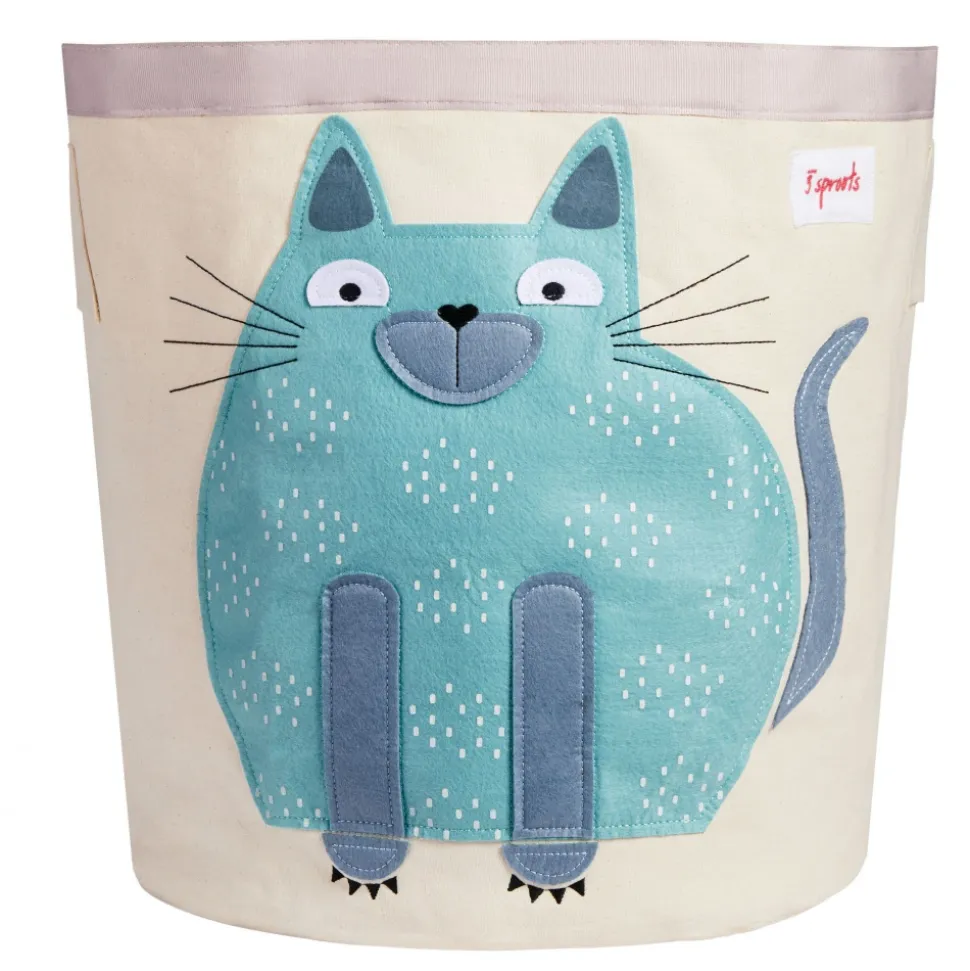 Sac à jouets chat