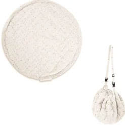 Sac à jouets / tapis d'éveil 2 en 1 en coton bio moon