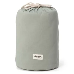 Sac à jouets / tapis d'éveil 2 en 1 en coton bio - meadow green