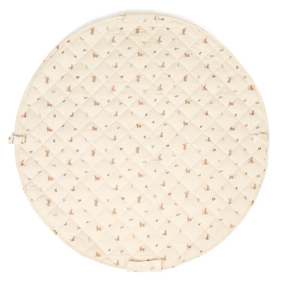 Sac à jouets / tapis d'éveil 2 en 1 en coton bio soft rabbit