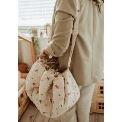 Sac à jouets / tapis d'éveil 2 en 1 en coton bio soft rabbit