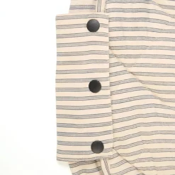 Sac à jouets / tapis d'éveil 2 en 1 en coton bio soft blue stripes