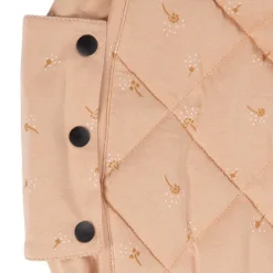 Sac à jouets / tapis d'éveil 2 en 1 en coton bio fleuri