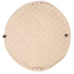 Sac à jouets / tapis d'éveil 2 en 1 noomad soft brown stripes