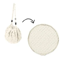 Sac à jouets / tapis d'éveil 2 en 1 noomad soft moon