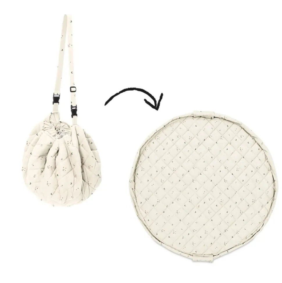 Sac à jouets / tapis d'éveil 2 en 1 noomad soft moon