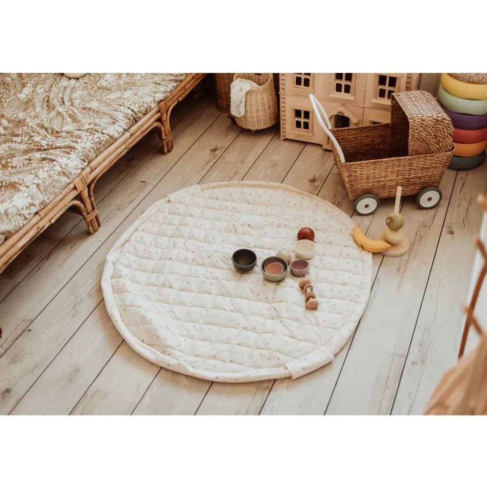 Sac à jouets / tapis d'éveil 2 en 1 noomad soft moon