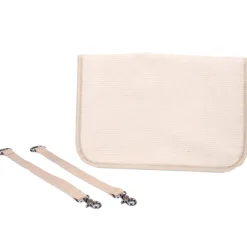 Sac à langer avec matelas à langer velours côtelé sable
