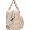 Sac à langer avec matelas à langer hello little one sherpa beige