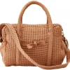 Sac à langer coton gaufré cassonade
