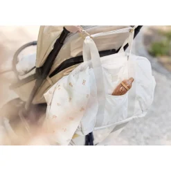 Sac à langer embossed lily sand
