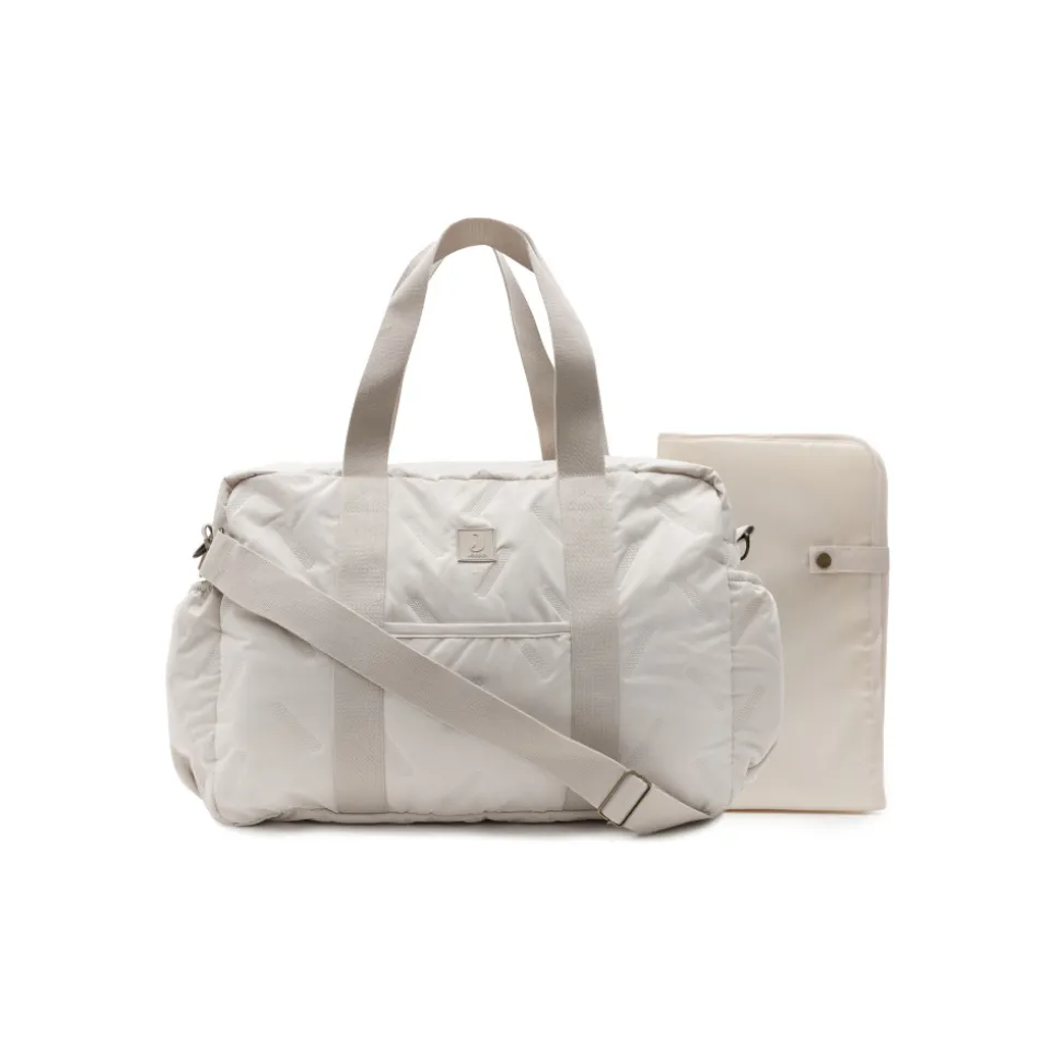 Sac à langer embossed lily sand