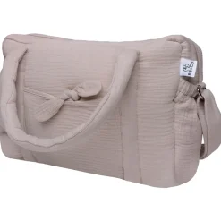Sac à langer en gaze de coton biscuit