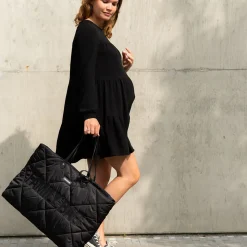 Sac à langer family bag matelassé black