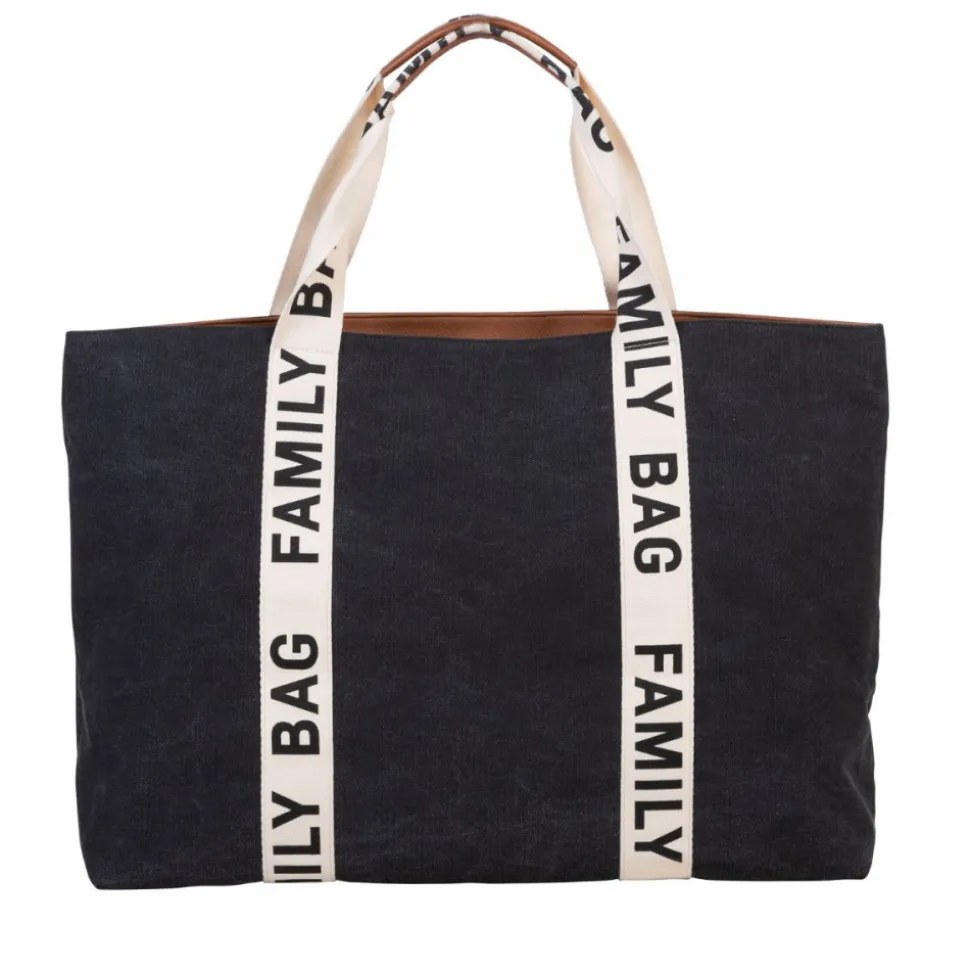 Sac à langer family bag signature canvas noir
