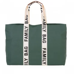 Sac à langer family bag signature canvas vert