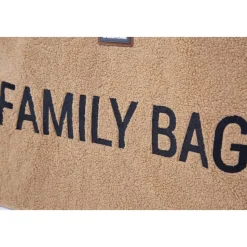 Sac à langer family bag teddy beige