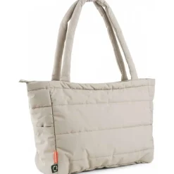 Sac à langer fourre-tout matelassé sable