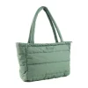 Sac à langer fourre-tout matelassé vert