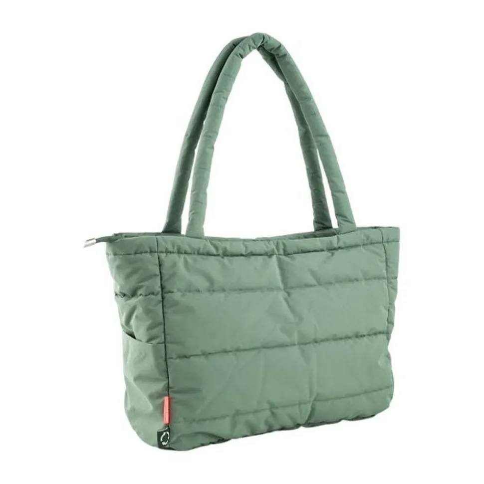 Sac à langer fourre-tout matelassé vert