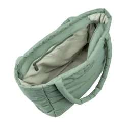 Sac à langer fourre-tout matelassé vert