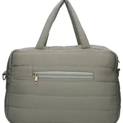 Sac à langer imperméable matelassé avec matelas à langer 2 crochets - vert