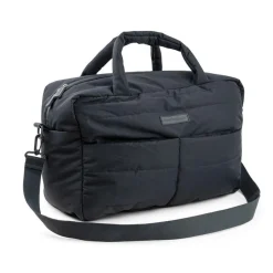 Sac à langer matelassé noir