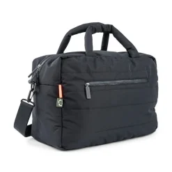 Sac à langer matelassé noir