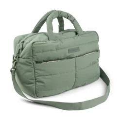 Sac à langer matelassé vert