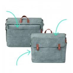 Sac à langer modern bag - essential grey
