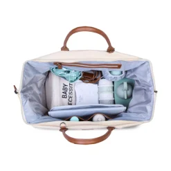 Sac à langer mommy bag blanc cassé