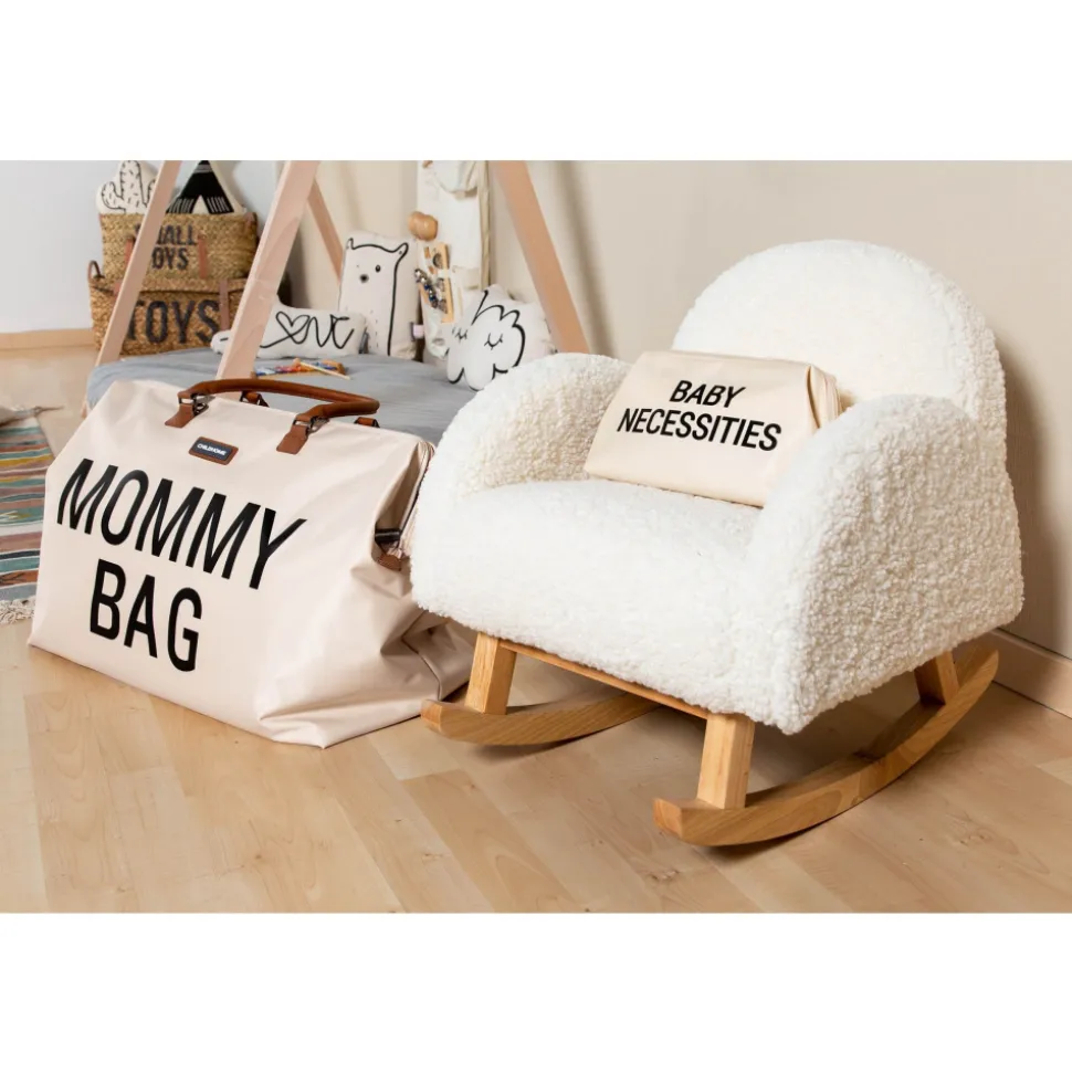 Sac à langer mommy bag blanc cassé