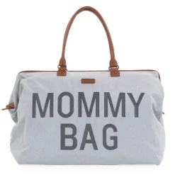 Sac à langer mommy bag canvas gris