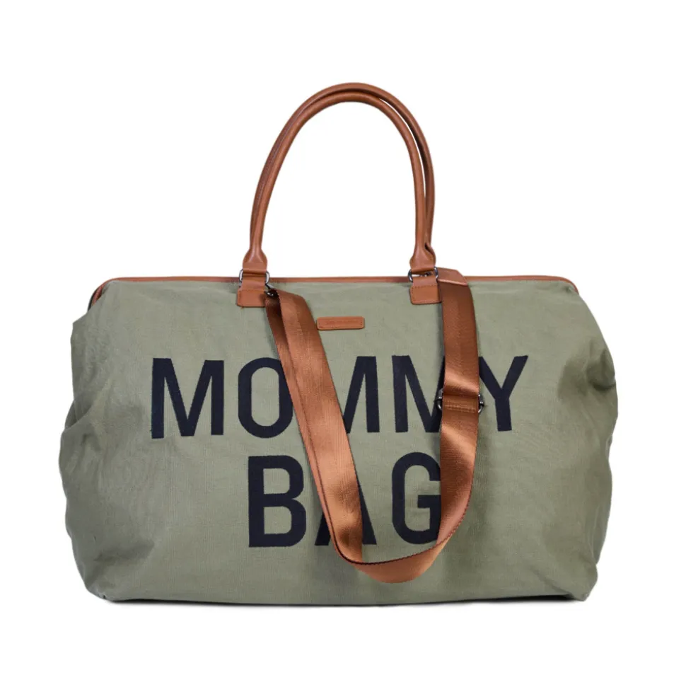 Sac à langer mommy bag canvas kaki