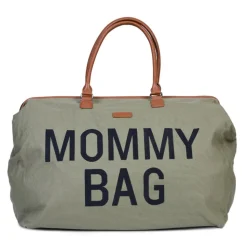 Sac à langer mommy bag canvas kaki